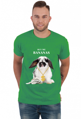 Koszulka męska "Buy me bananas"