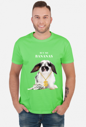 Koszulka męska "Buy me bananas"