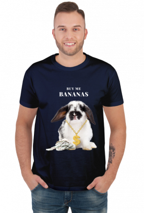 Koszulka męska "Buy me bananas"