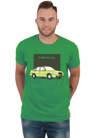 T-shirt Daewoo Nexia - zielony