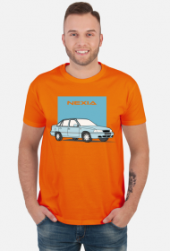 T-shirt Daewoo Nexia - pomarańczowy