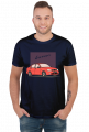 T-shirt Daewoo Lanos - granatowy