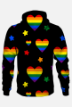 bluza unisex LGBT+ black