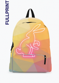 Plecak kolorowy królik