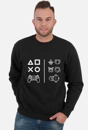 Bluza Czarna Pad vs Pamp