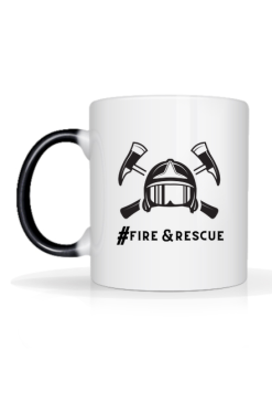 Kubek strażaka FIRE&RESCUE