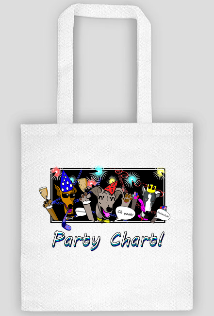 Party Chart! Torba w wielu kolorach