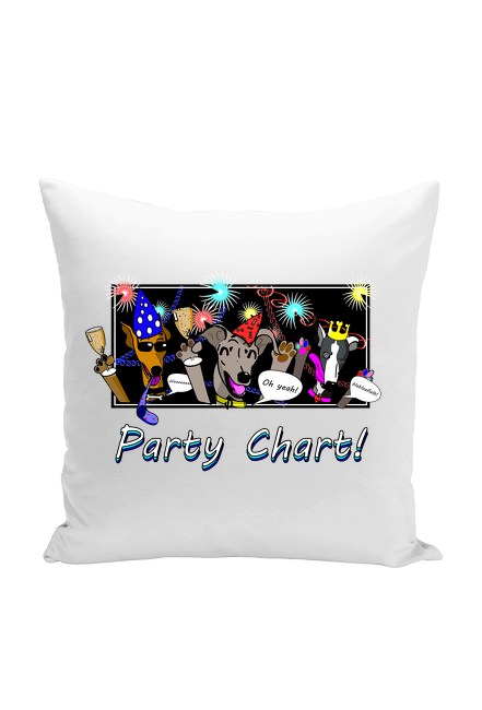 Party Chart! - Poduszka