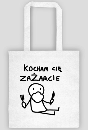 Torba zakupowa "Kocham Cię"