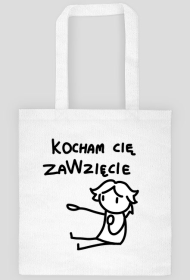 Torba zakupowa "Kocham Cię"