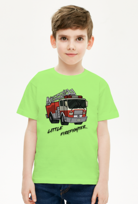 Koszulka małego strażaka