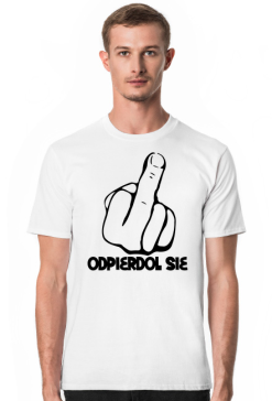 Koszulka męska "Odpierdol sie"