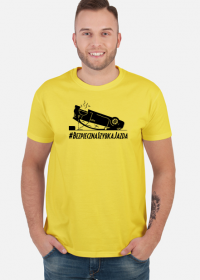 Bezpieczna Szybka Jazda (koszulka męska) cg