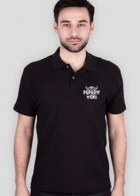 Koszulka Polo wąs - popraw wONs
