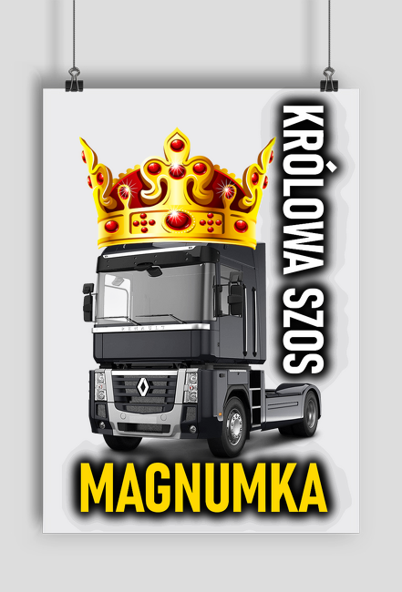 Plakat Magnuka Królowa Szos