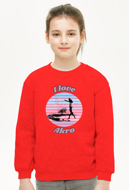 Bluza dziecięca I love Acro