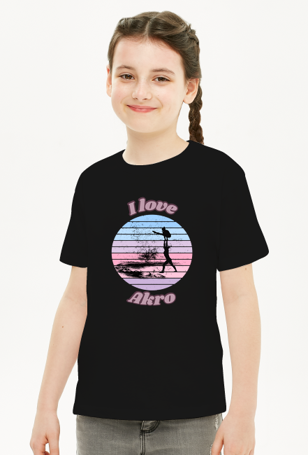 Koszulka Dziecięcia I love Acro