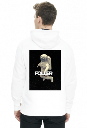 Bluza biała FOLLER Astronauta