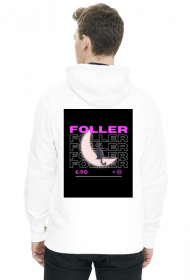 Bluza biała FOLLER Księżyc