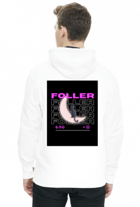 Bluza biała FOLLER Księżyc