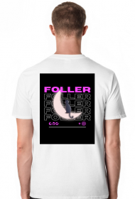 Koszulka biała FOLLER Księżyc