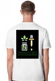 Biała koszulka FOLLER LISTEK