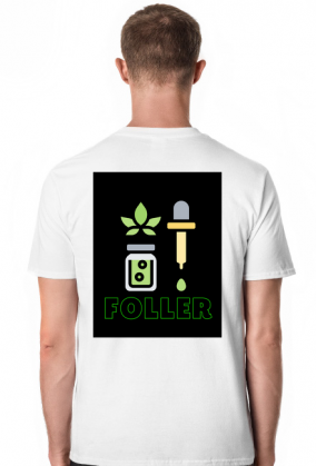 Biała koszulka FOLLER LISTEK