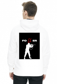 Biała bluza FOLLER Snajper