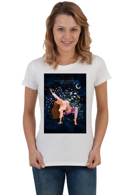 I will keep showing up for myself