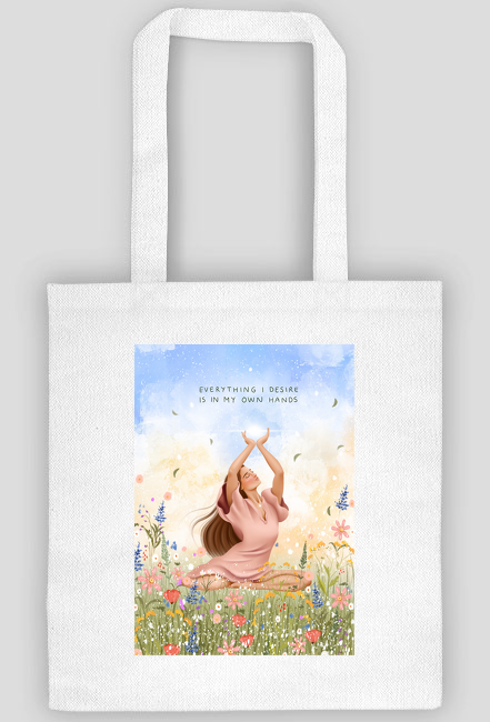 Eko torba Everything I desire is in my own hands