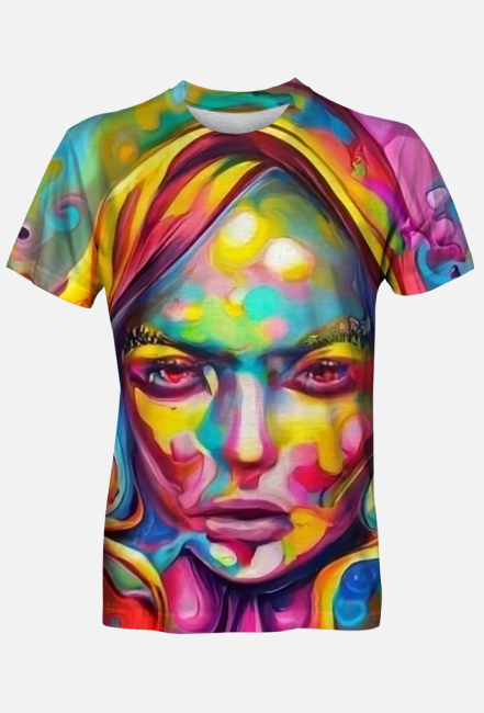 Koszulka COLOURFULL FACE