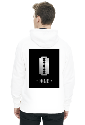 Biała bluza FOLLER żyletk@