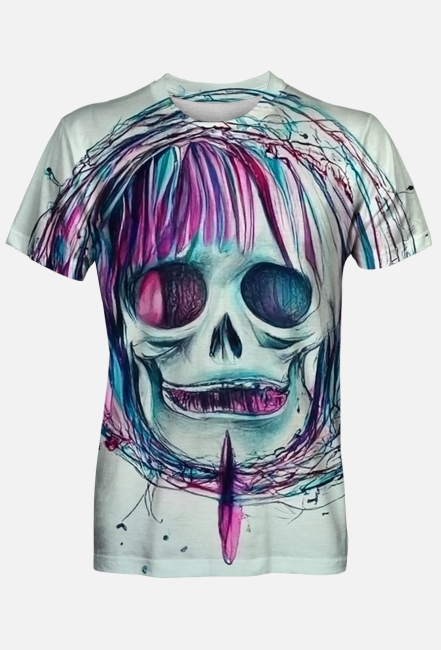Koszulka EMO SKULL