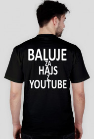 BALUJE ZA HAJS Z YOUTUBE Męska - czarna - wersja 1