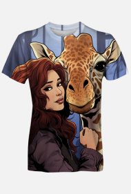 Kobieta z żyrafą NVC