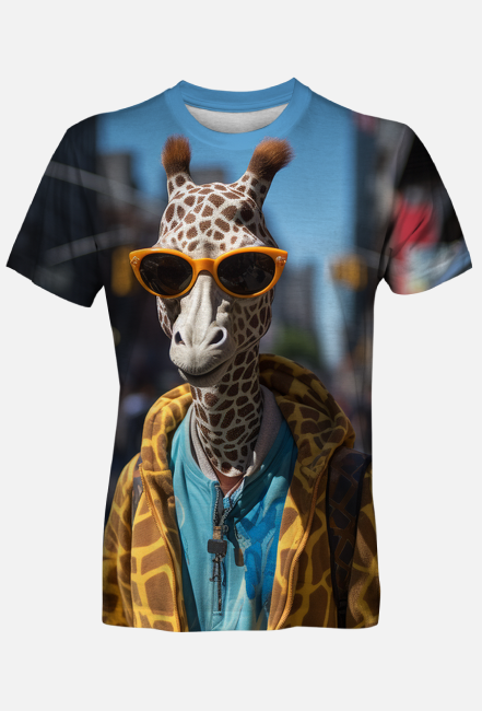 Żyrafa w mieście NVC