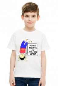 Koszulka "Tata wie wszystko" chłopięca