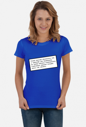 Koszulka "Przed użyciem"