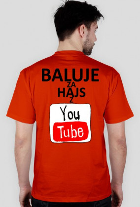 BALUJE ZA HAJS Z YOUTUBE Męska - wszystkie kolory - wersja 2