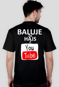 BALUJE ZA HAJS Z YOUTUBE Męska - czarna - wersja 3