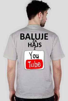 BALUJE ZA HAJS Z YOUTUBE Męska - wszystkie kolory - wersja 3