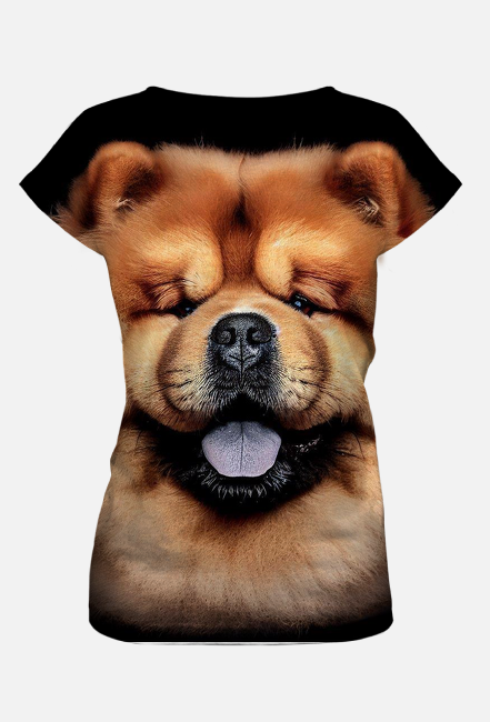 Koszulka Damska FullPrint "Chow Chow"