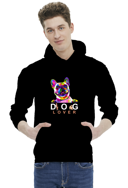 Bluza z kapturem - DOG LOVER