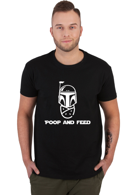Poop and Feed - white