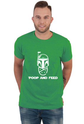 Poop and Feed - white