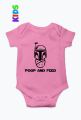 Poop and feed body