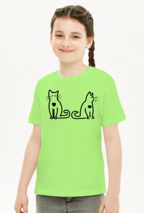 Kocia koszulka damska