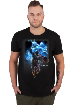 Marvel Avengers Endgame Captain America Worthy Action