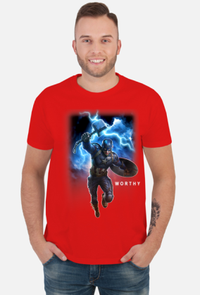Marvel Avengers Endgame Captain America Worthy Action