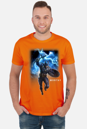 Marvel Avengers Endgame Captain America Worthy Action